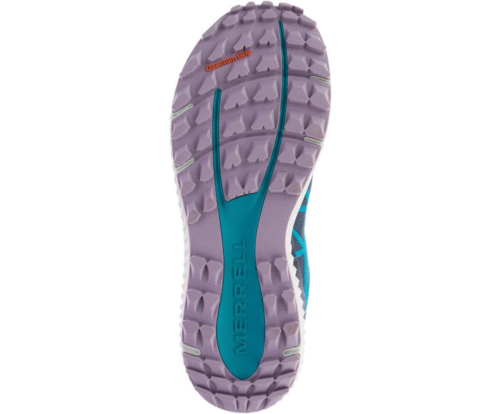 Buty Sportowe Merrell Damskie Niebieskie - Agility Synthesis 2 - 604857-ZMO